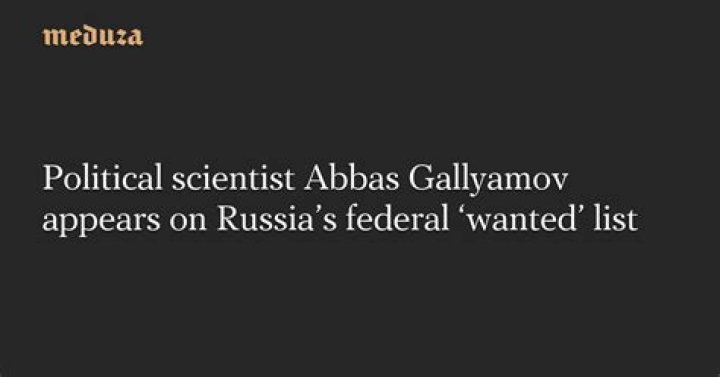 Abbas Gallyamov Wikipedia And Age
