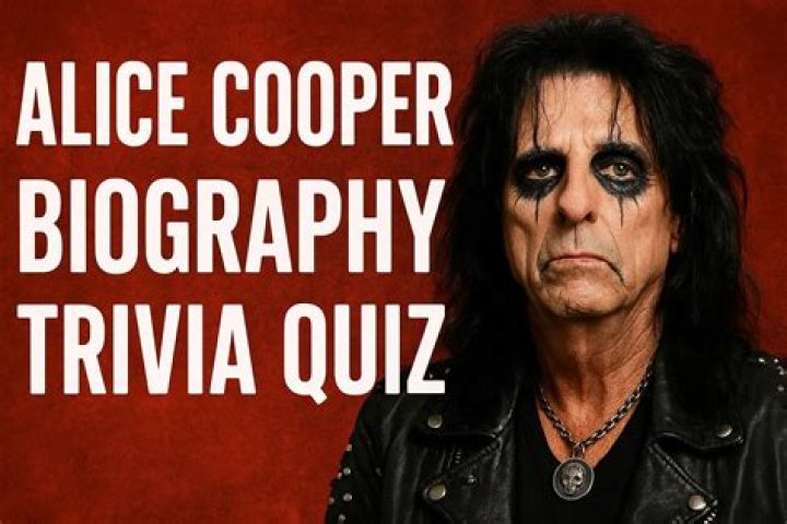 Alice Cooper's Biography And Facts'
