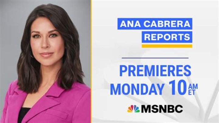 Ana Cabrera MSNBC, Leaves CNN, Age, Husband, Salary, and Net Worth