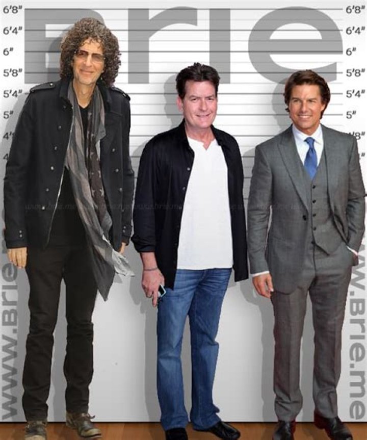 Charlie Sheen Height
