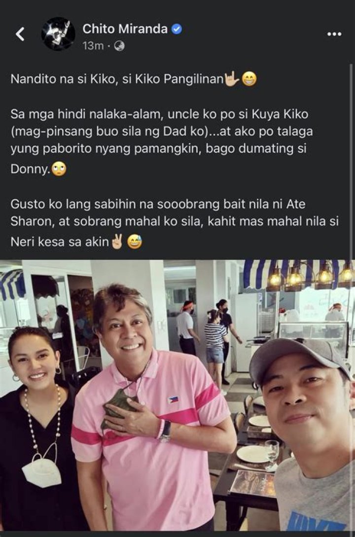 Chito Miranda Scandal And Leaked Video: His Relationship