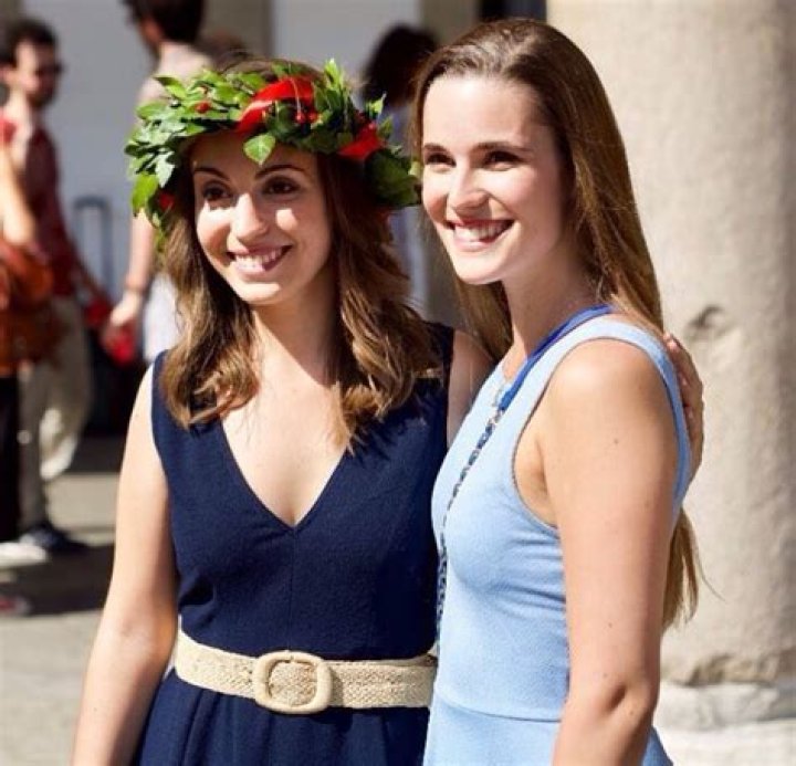 His Sister Alessandra and Brother