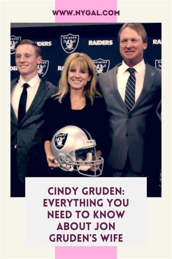 Inside Jon Gruden’s Family Life with Wife Cindy Gruden and Kids