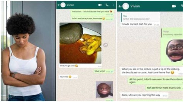 “Stop Calling Me Babe”: Nigerian Man Ends Relationship With Bae Over Cooking Skills, Their Chats Leak